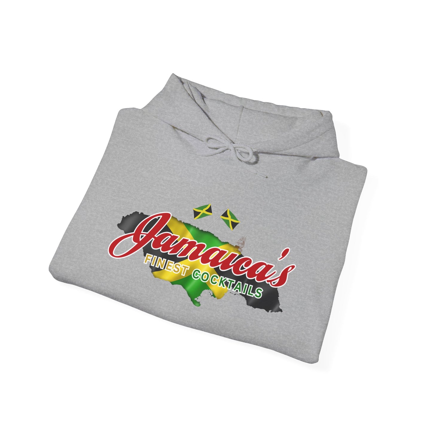 Jamaica's Finest Logo Island Vibes Hoodie Sweatshirt