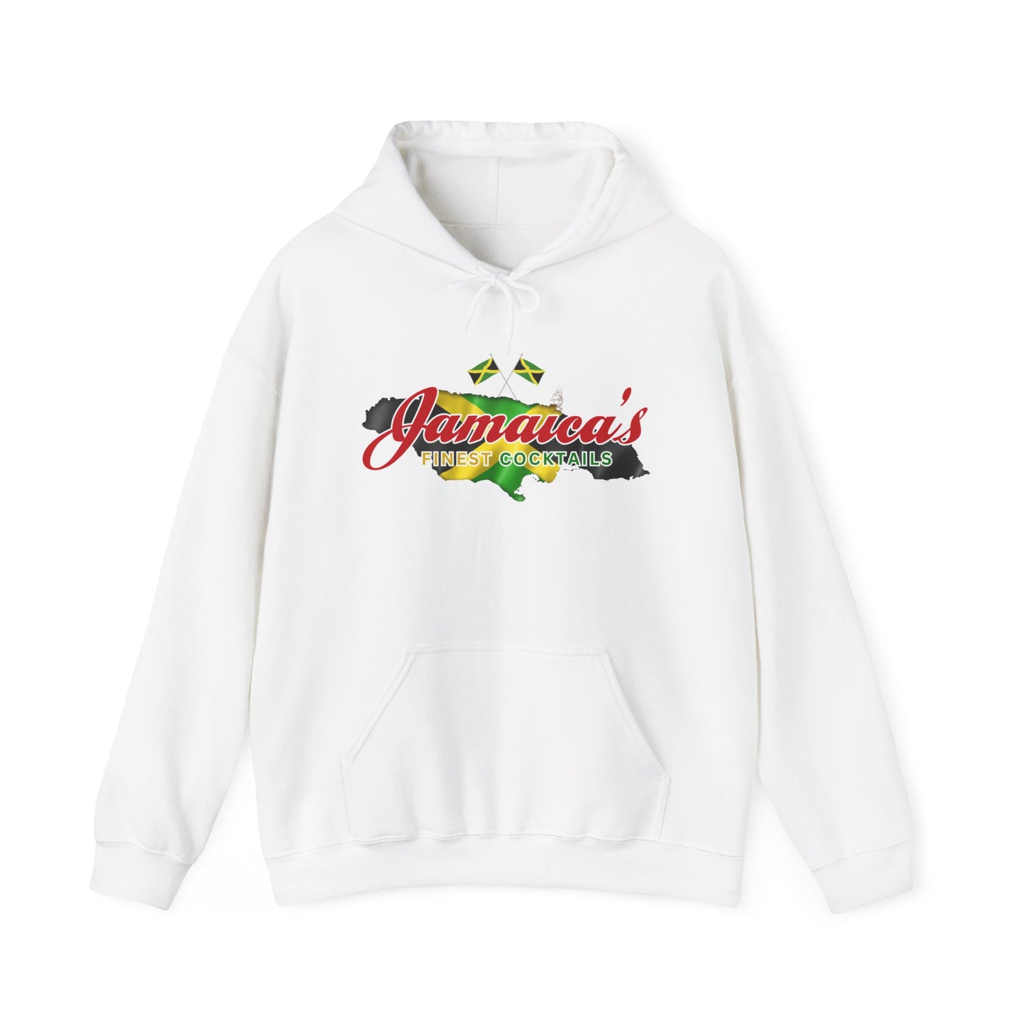 Jamaica's Finest Logo Island Vibes Hoodie Sweatshirt