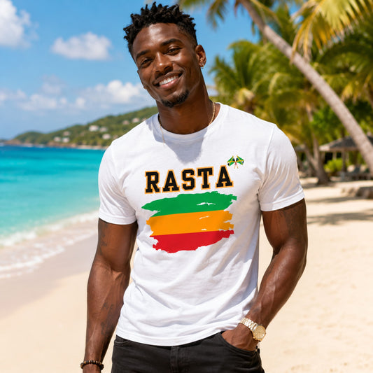 Tee | Rasta | Unisex Cotton Tee