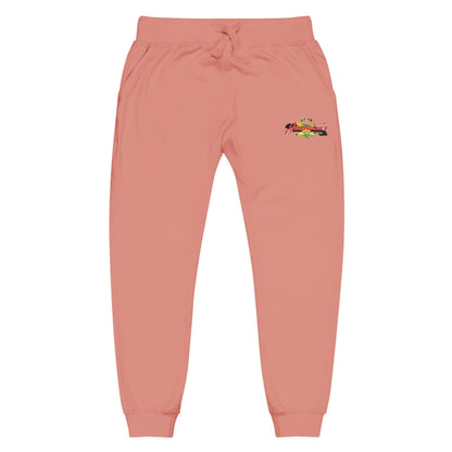 Embroidered Jamaica's Finest Logo Island Vibes Fleece Sweatpants