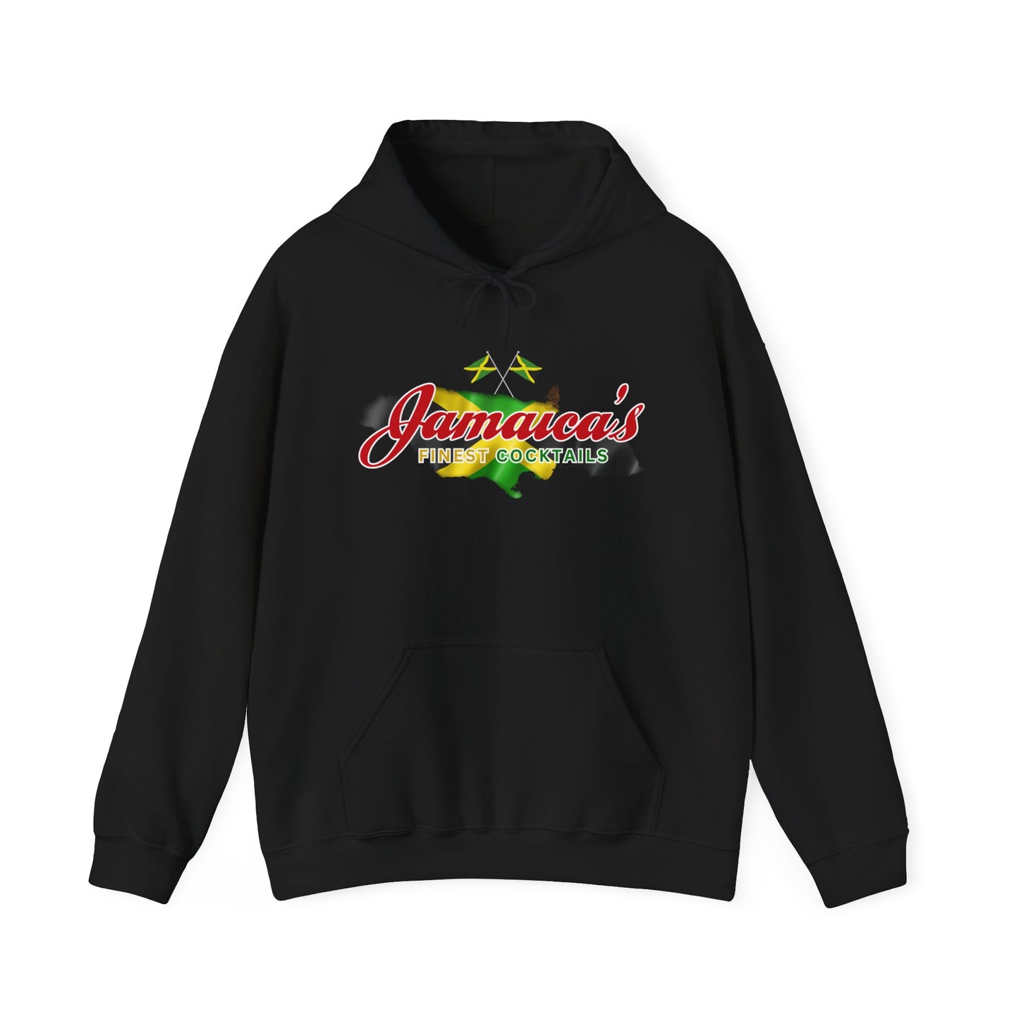 Jamaica's Finest Logo Island Vibes Hoodie Sweatshirt