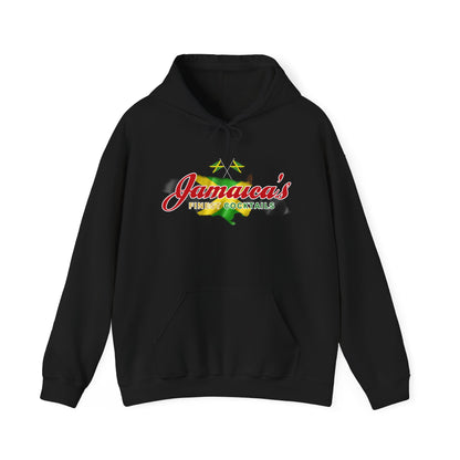 Jamaica's Finest Logo Island Vibes Hoodie Sweatshirt