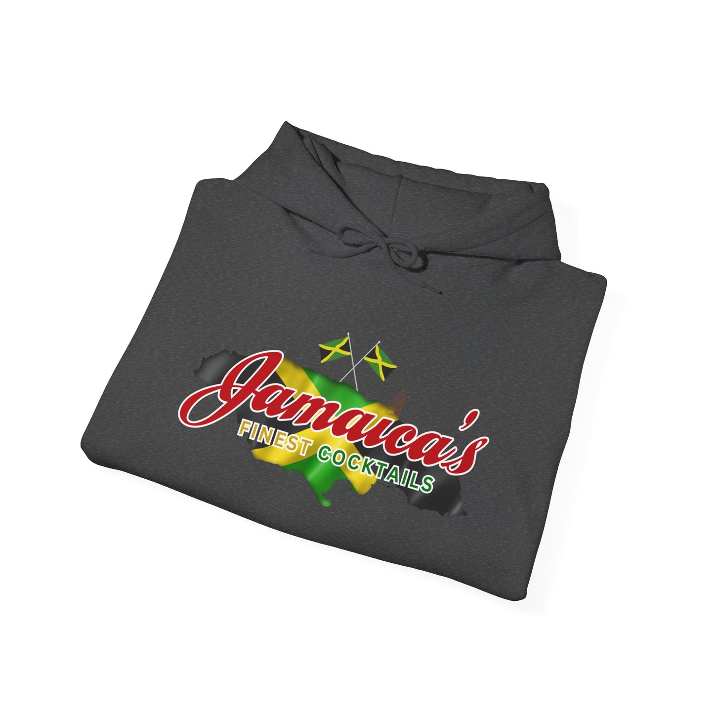 Jamaica's Finest Logo Island Vibes Hoodie Sweatshirt