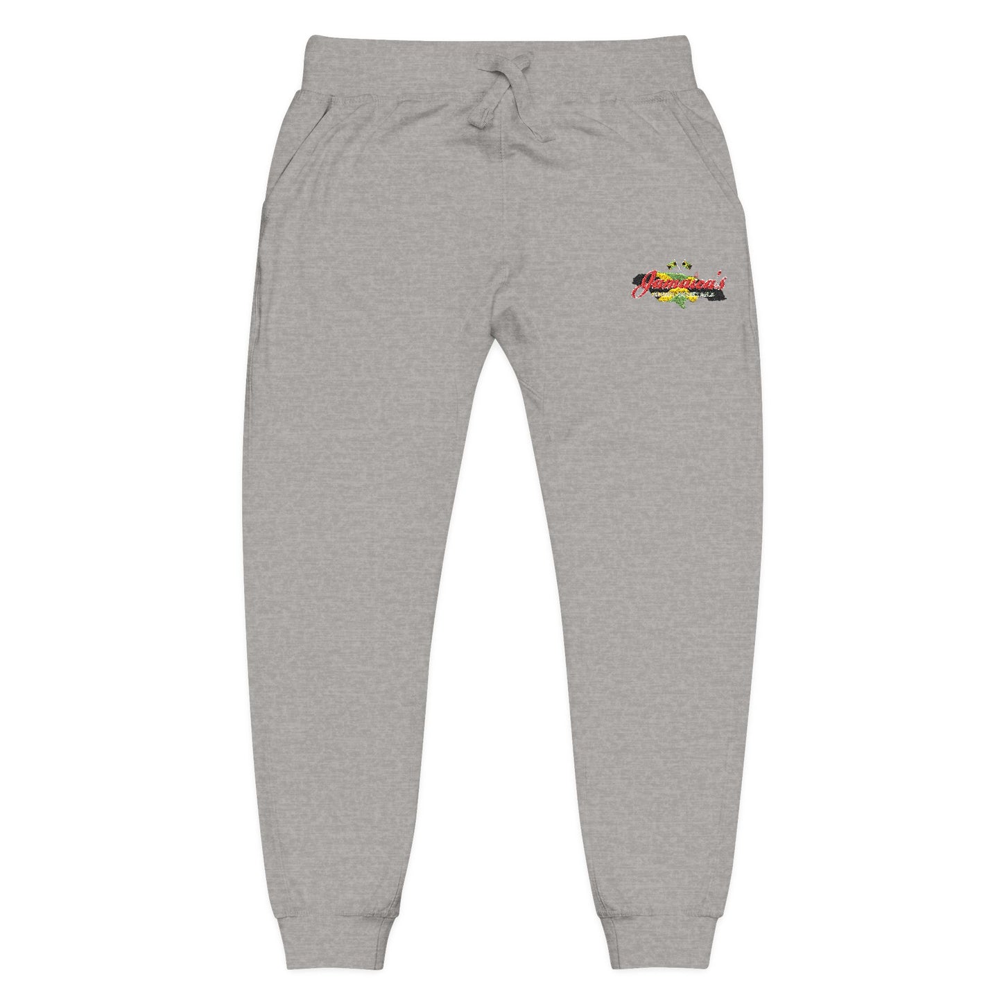 Embroidered Jamaica's Finest Logo Island Vibes Fleece Sweatpants
