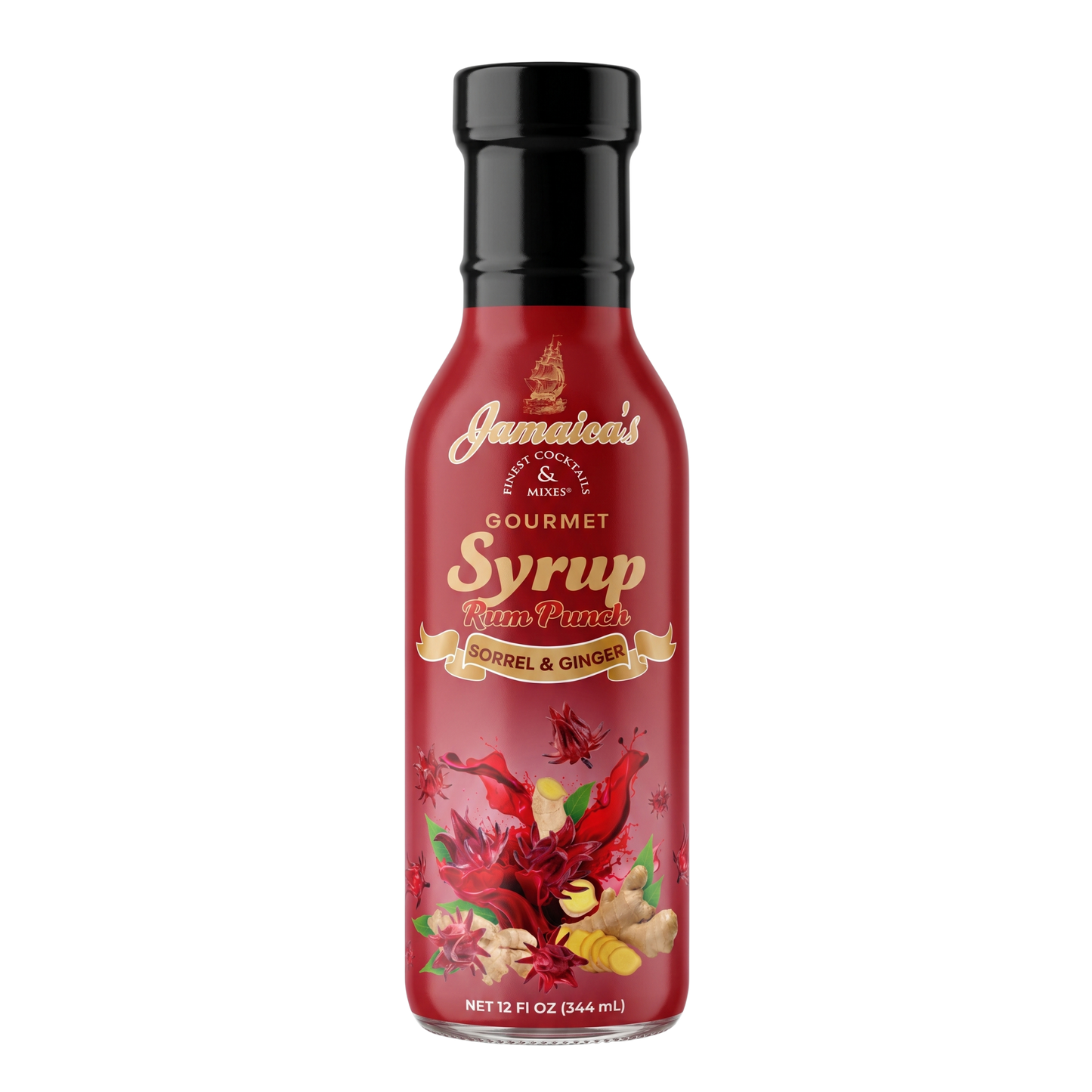Food | Syrup - Sorrel & Ginger Rum Punch Syrup