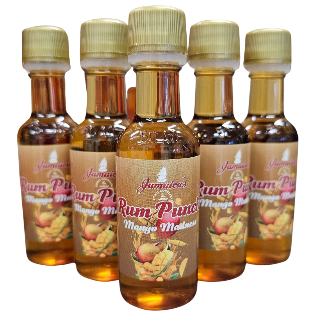 Rum Punch - Nips/Shots/Minis - 5 Pack - 50ml each