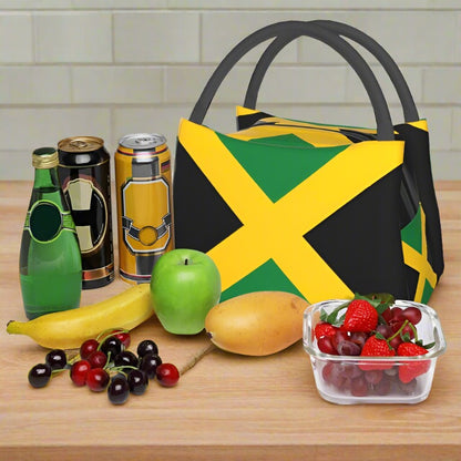 Bag - Jamaican Flag Thermal Insulated Lunch Bag