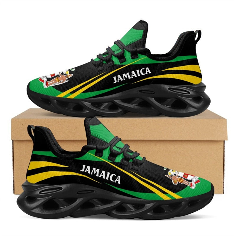 Jamaican Flag Colors Footware