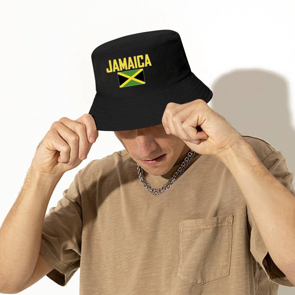 Jamaican bucket hot sale hat