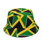 Hat - Jamaican Flag Bucket Hat (Double Sided)