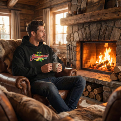 Jamaica's Finest Logo Island Vibes Hoodie Sweatshirt