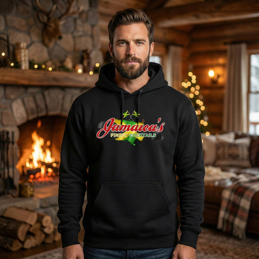 Jamaica's Finest Logo Island Vibes Hoodie Sweatshirt