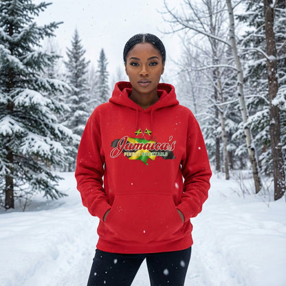 Jamaica's Finest Logo Island Vibes Hoodie Sweatshirt